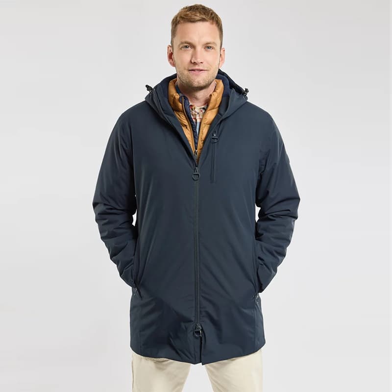 Parka imperméable doublée polaire BERMUDES Huston 3XL b204 Navy