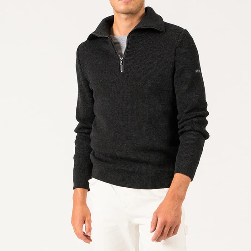 Pull SAINT JAMES Cotentin XL Anthracite