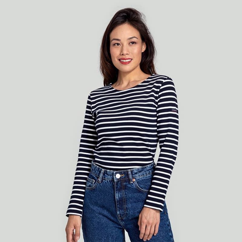 Marinière ARMOR-LUX Lesconil 2 Rich Navy/Blanc