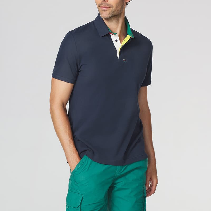 Polo TBS Clidepol L 612 Navy