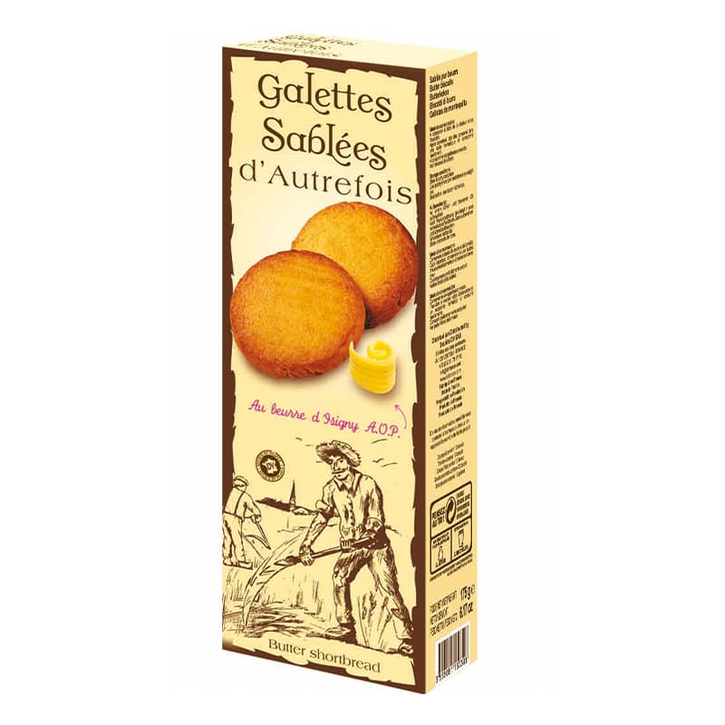 Galettes d'Autrefois au beurre d'Isigny SOCIÉTÉ DV