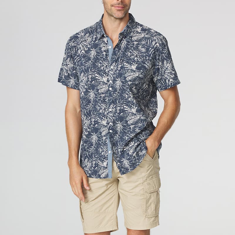 Chemise TBS Millocha M 612 Navy