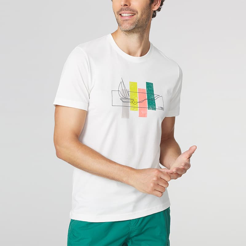 T-Shirt TBS Nahimtee S 017 Arctique