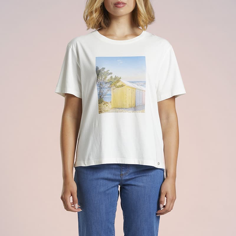 T-shirt MAT DE MISAINE Milou 208SCAG 38 U66 Craie