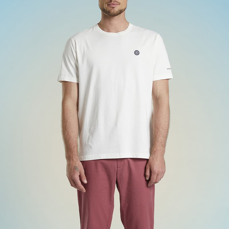 T-shirt MAT DE MISAINE Marini-208G L U66 Craie