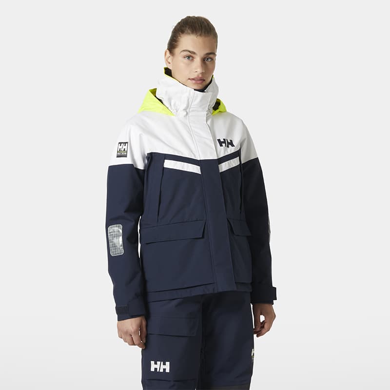 Veste imperméable HELLY HANSEN W Pier Jacket 4.0 34486 XS 597 Navy