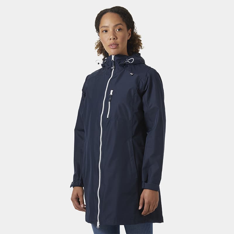 Veste imperméable HELLY HANSEN W Long Belfast 55964 S 597 Navy