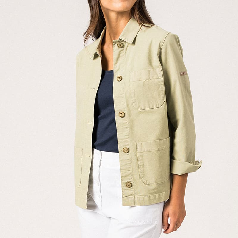 Veste en Canvas SAINT JAMES Alize 50 Amandier