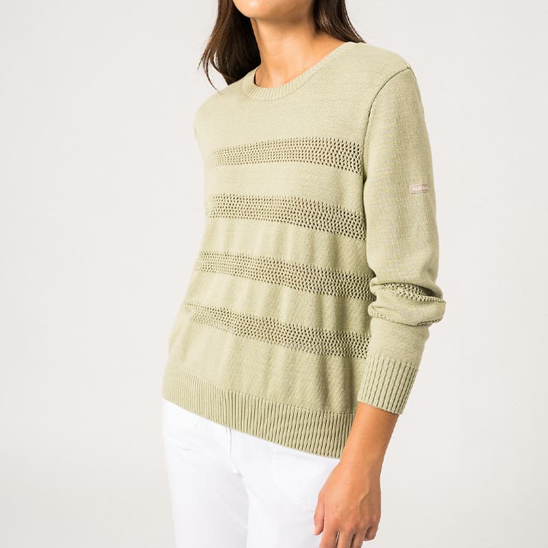 Pull SAINT JAMES Monaco 40 Amandier