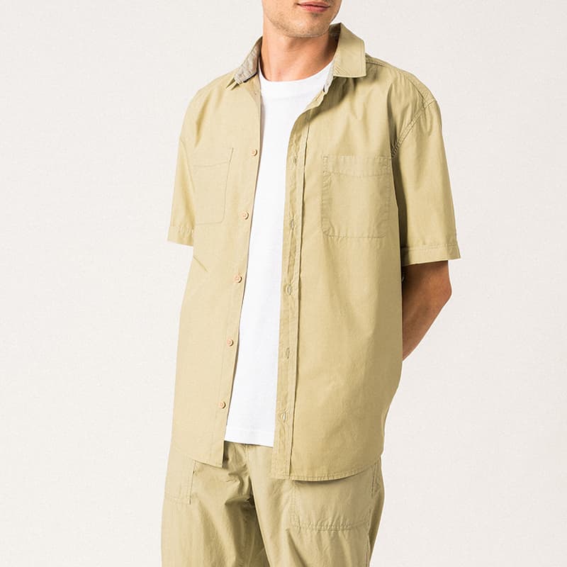 Chemise SAINT JAMES Isaac XL Amandier