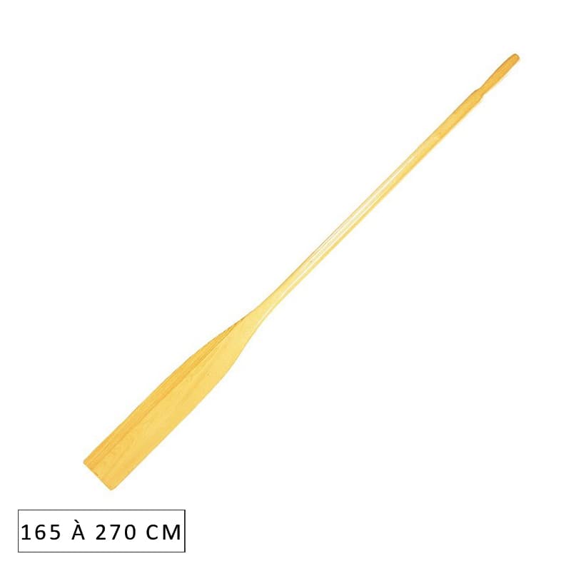 Aviron ÉGALIS bois verni épinette 165 cm