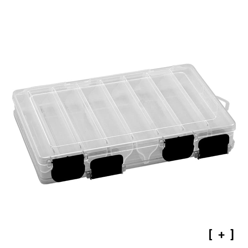 Boîte double poissons nageurs / leurres réversible PLASTILYS 23 cm