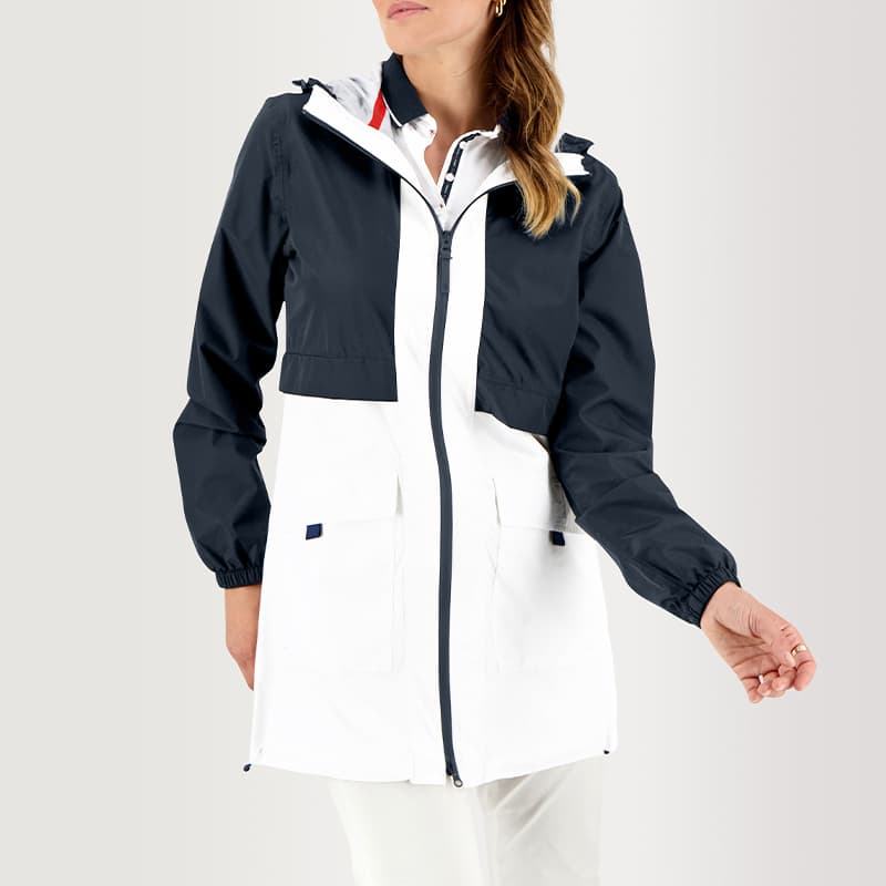 Coupe-vent bicolore impermeable TBS Noemiman 38 612 Navy