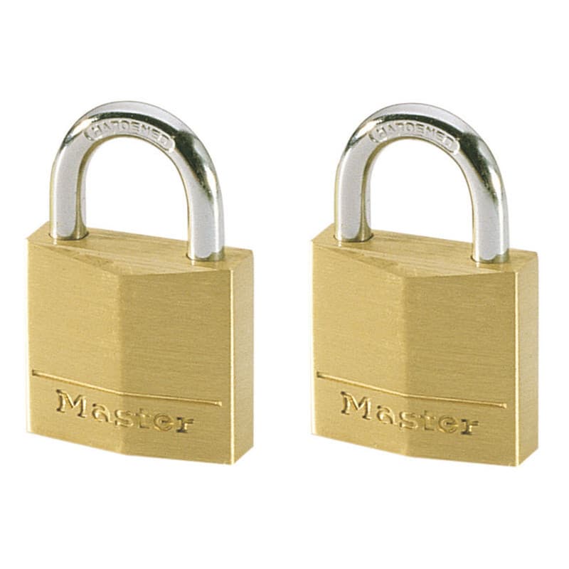 Cadenas Laiton massif MASTERLOCK 30 mm Lot de 2 Laiton massif