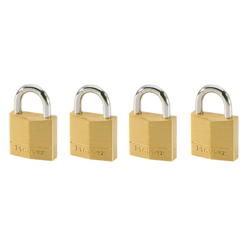 Cadenas Laiton massif MASTERLOCK 30 mm Lot de 4 Laiton massif