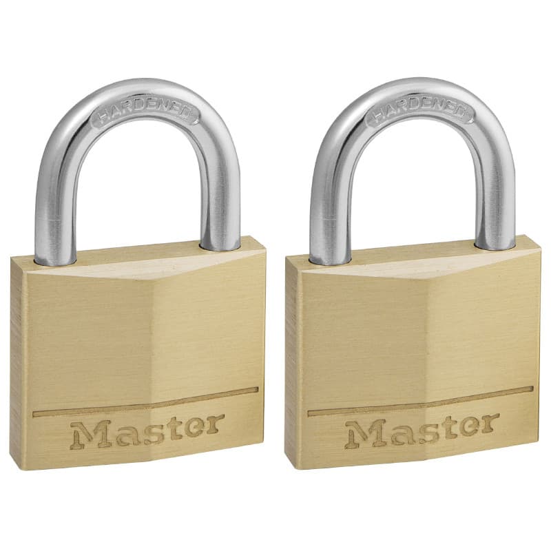 Cadenas Laiton massif MASTERLOCK 40 mm Lot de 2 Laiton massif