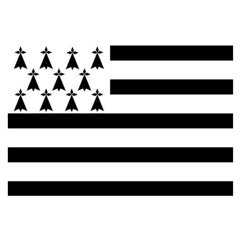 Pavillons DEJEAN - Régions de France Bretagne 75 x 100 cm