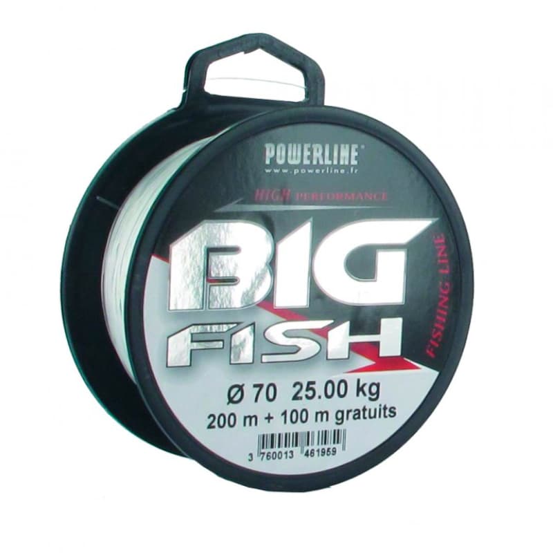 Nylon POWERLINE Big Fish - Transparent - 300M Ă 50 cm