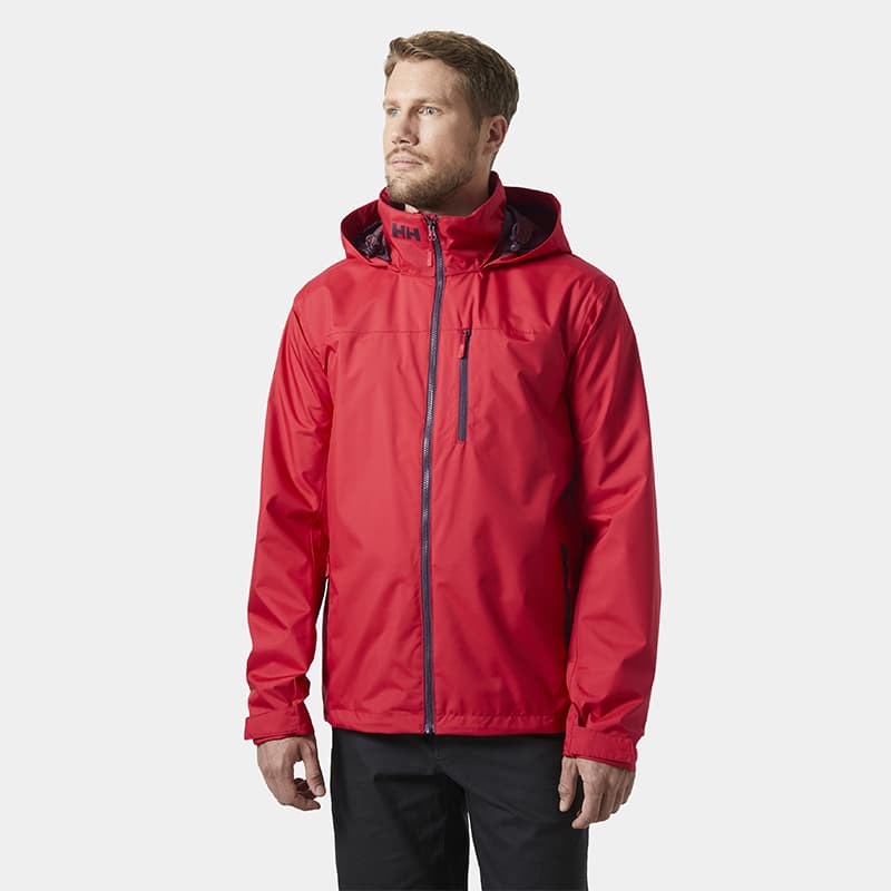 Veste imperméable HELLY HANSEN Crew Hooded Sailing 2.0 M 162 Red