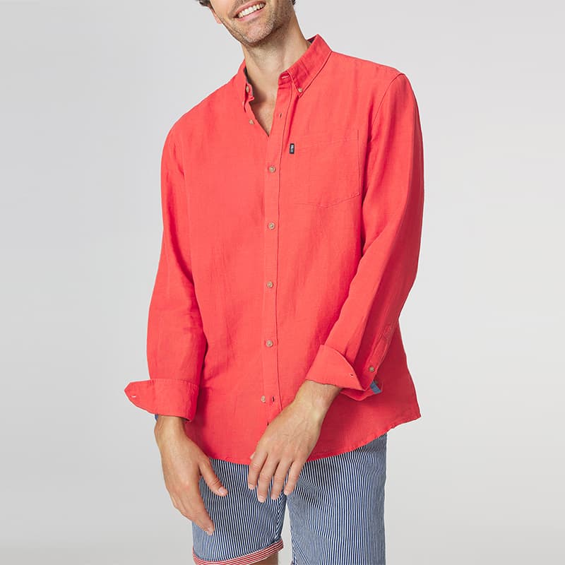 Chemise TBS Lynerche 2XL 826 Grenade