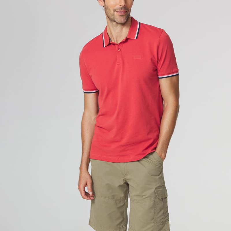 Polo TBS Yvanepol 2XL 826 Grenade