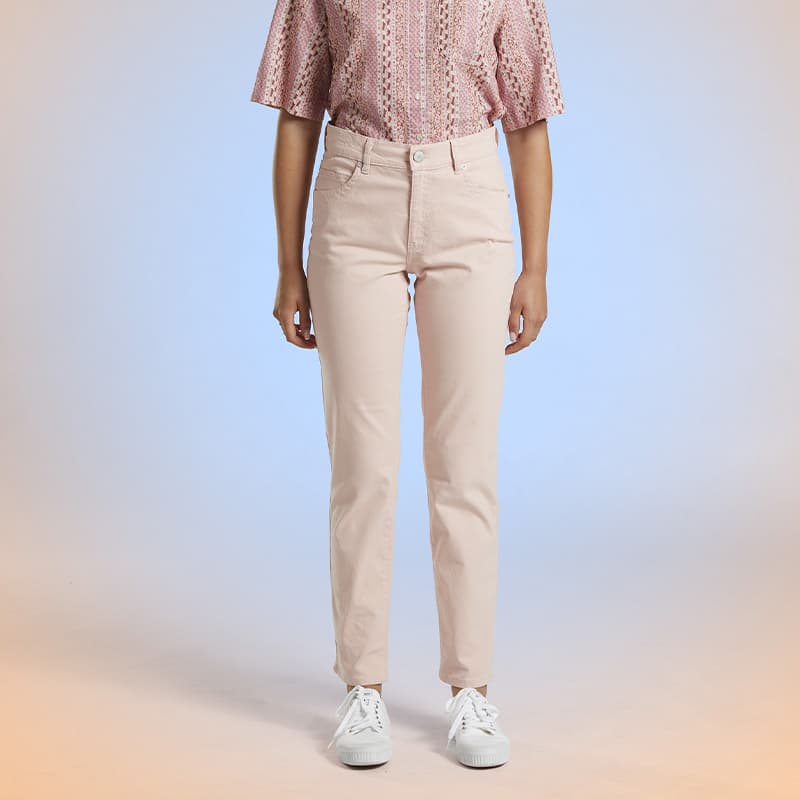 Pantalon MAT DE MISAINE Panillo 38 U329 Poudre