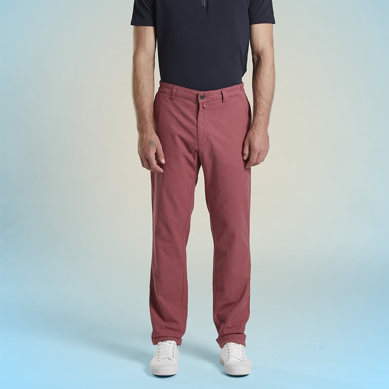 Pantalon MAT DE MISAINE Transat 46 U31F Brique Fonce