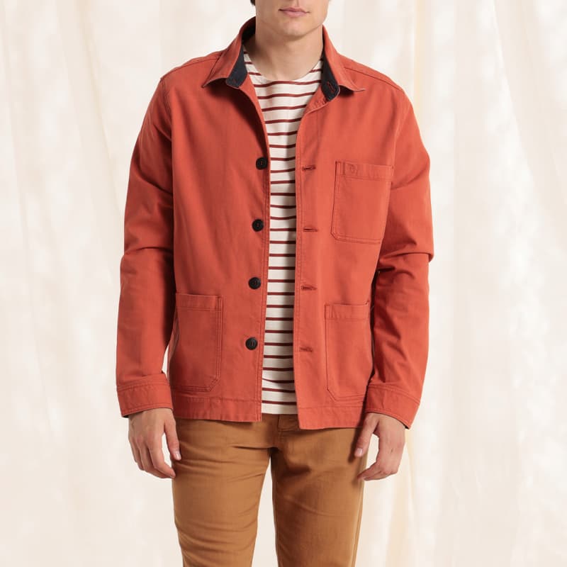 Veste Canvas MAT DE MISAINE Virec 3 U310 Paprika