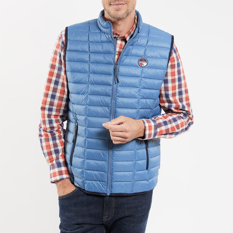 Doudoune sans manches BERMUDES Hiatus 3XL B886 Atlantique