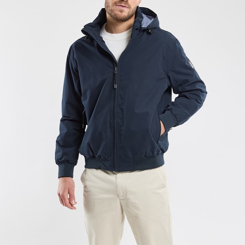 Blouson imperméable BERMUDES Hiking L 204 Navy