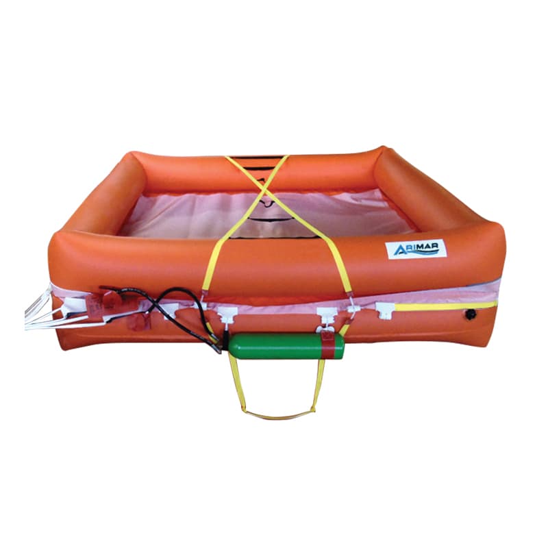 Radeau Arimar 'InShore' - Côtier - OUEST SÉCURITÉ MARINE 6 Personnes CONTAINER ABS