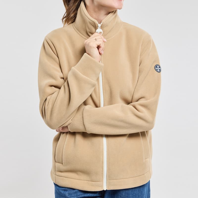 Veste polaire BERMUDES Minot 40 bB59 Beige/craie