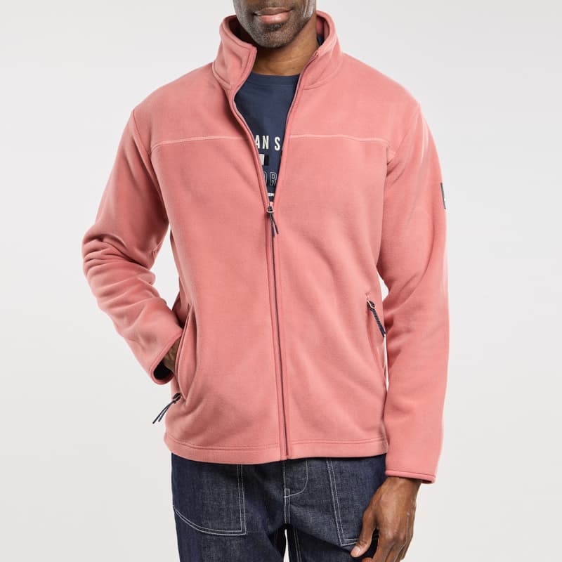 Veste polaire BERMUDES Parata S B598 Vieux Rose