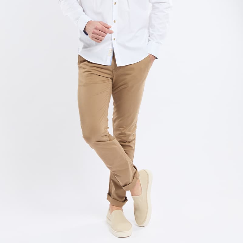 Pantalon BERMUDES Durban 2 44 B139 Moka