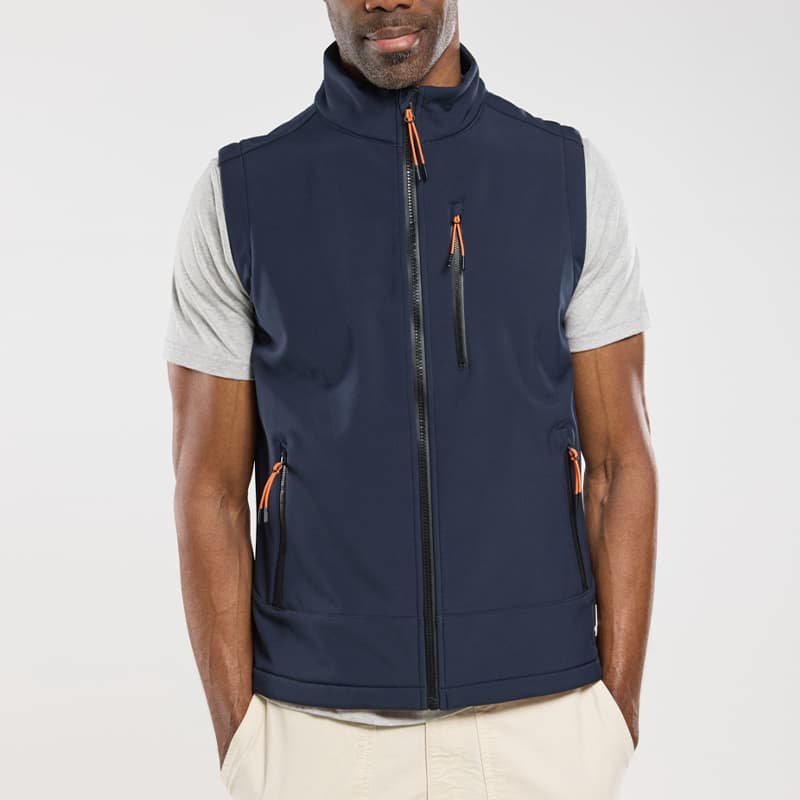 Veste softshell sans manches doublée polaire BERMUDES Seasalt 3XL B204 Navy