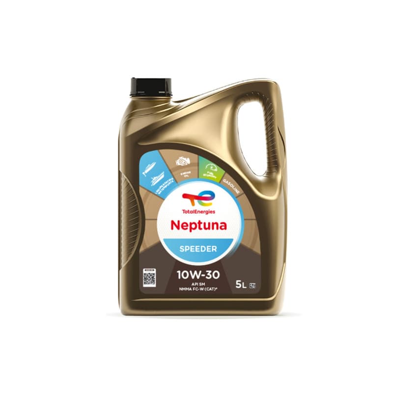 Huile TOTAL 4T NEPTUNA Speeder 10W30 - 5 Litres 5 Litres