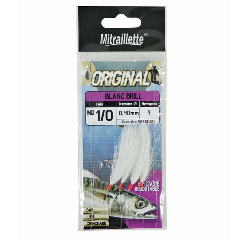 Mitraillette RAGOT Original Ø 0.60mm BLANC BRILLANT