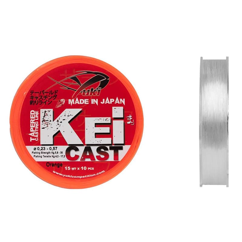 Tresse YUKI Kei Cast - Transparent - 15M 0.26-0.57