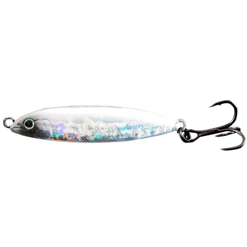 Leurre FISHUS FBL Wobly - 80MM WHITE N FLASH