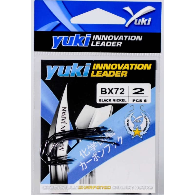 Hameçons YUKI Hook BX72 N°2