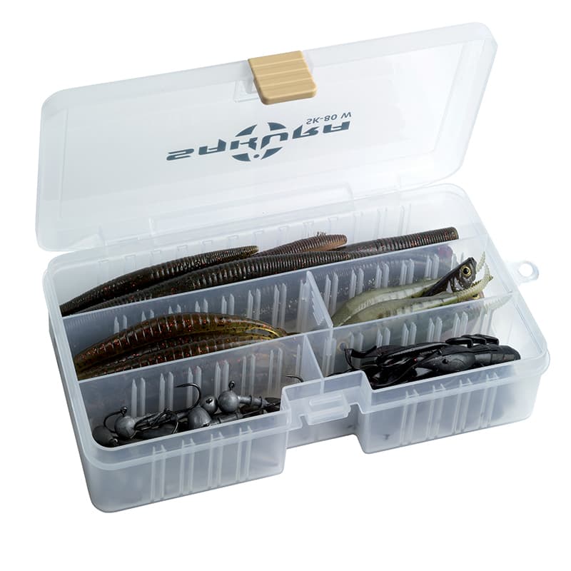 Boite de pêche SAKURA 6 compartiments SK-80W