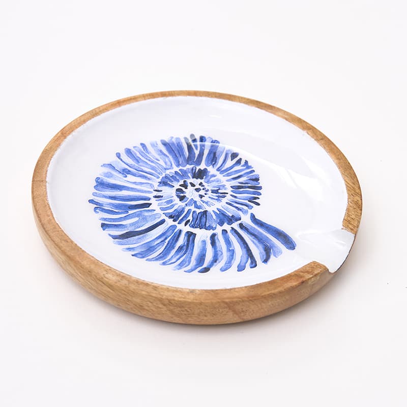 Repose cuillÚre en bois émaillé "Conque" BATELA DECO