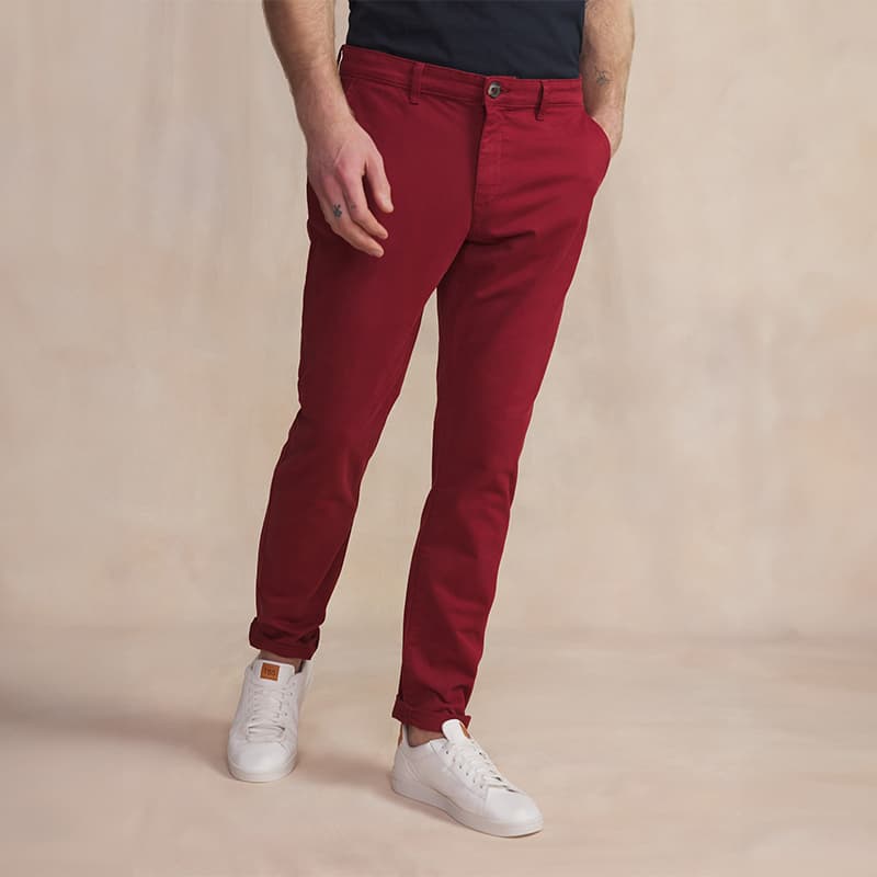 Pantalon chino TBS Filaofan 40 176 Cepage