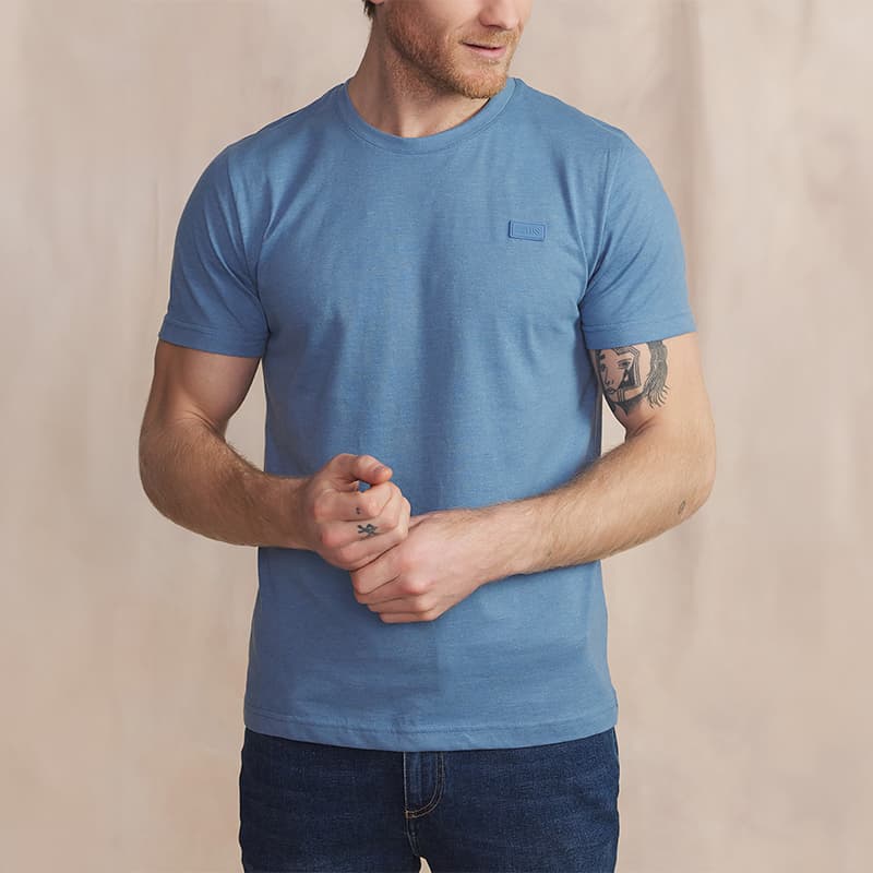 T-shirt TBS Pieretee S 252 Celeste