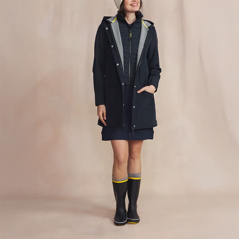 Parka imperméable TBS Fannylon 36 032 Marine 2