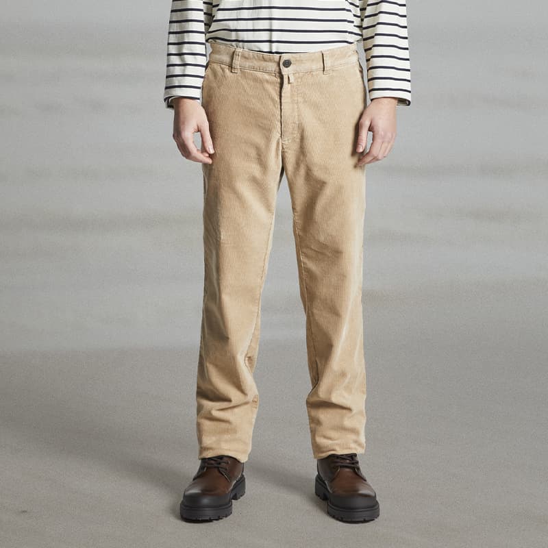 Pantalon velours MAT DE MISAINE Transat 17 46 U641 Chamois