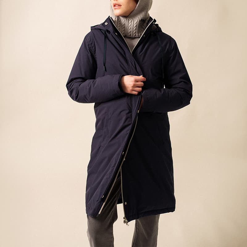 Parka SAINT JAMES Ste Julie 40 Amiral