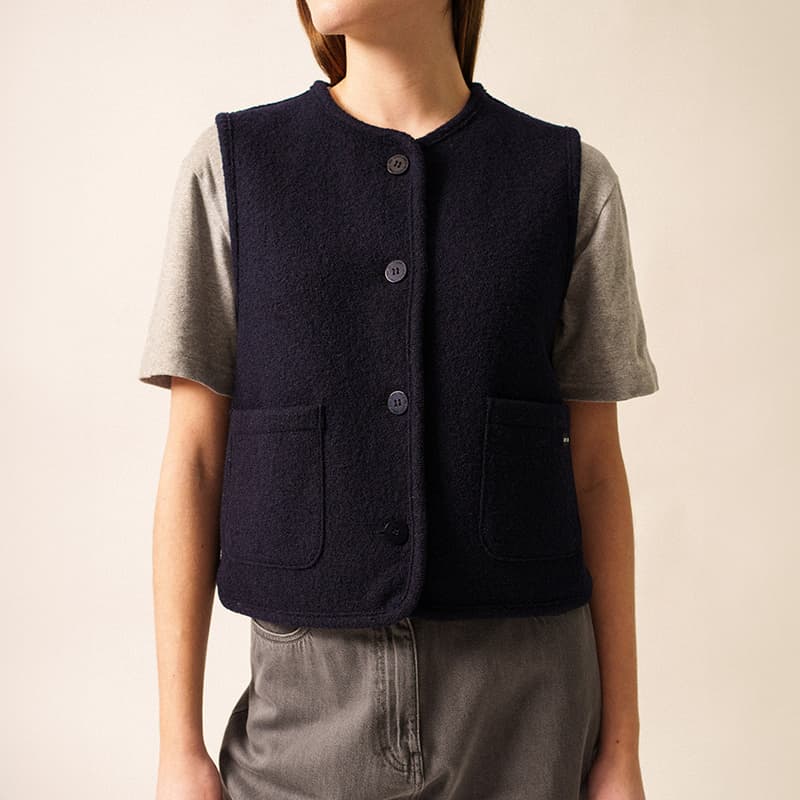 Gilet sans manches SAINT JAMES Jura 40 Navy