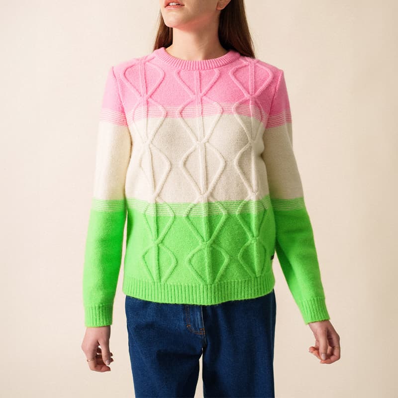 Pull SAINT JAMES Morzine 3406 38 Toni/Bla H/Holly