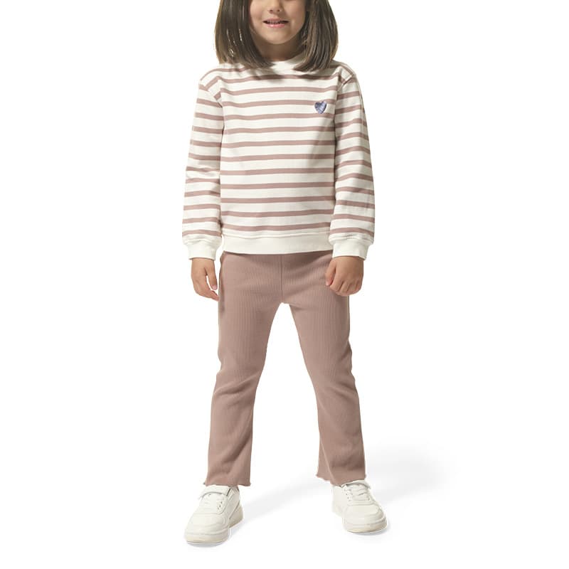 Ensemble HUBLOT Lolita 6 Ans Ecru/Taupe Rose